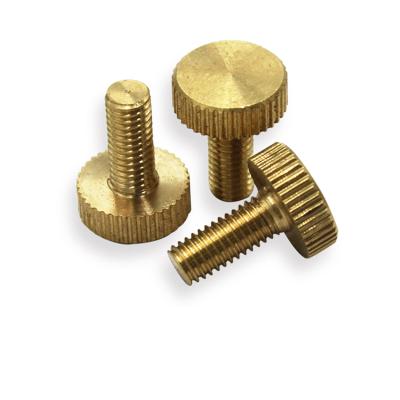 China Electrical Instrument M3 M4 M6 M8 Brass Knurled Thumb Screw for sale