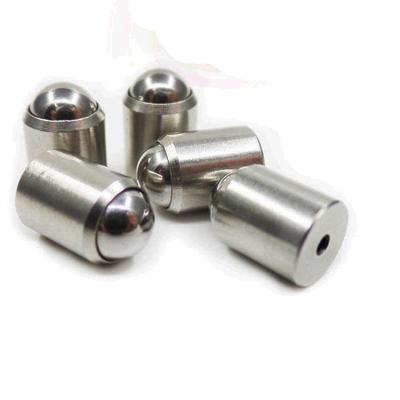 China Machine Parts Factory Supply Stocked Stainless Steel Smooth Press-Fit Spring Ball Plunger Without Collar for sale