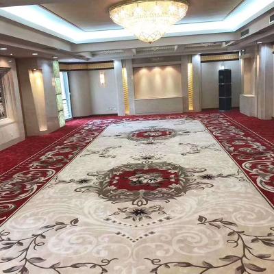 China Alfombra y alfombras de lana de mano de lujo para salón de lujo Hotel moderno en venta