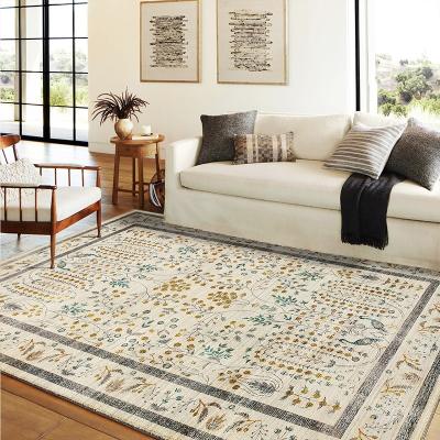 China Large Abstract Geometric Carpet Provides High Pile Living Room Rugs for Home Decor for sale