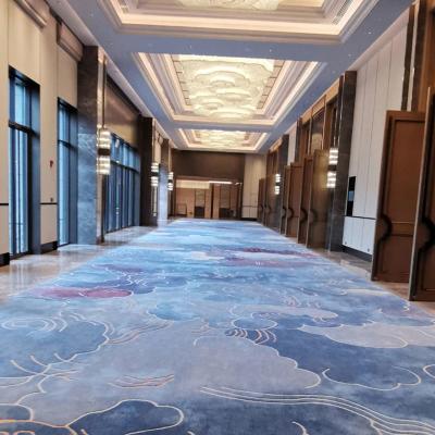 China Hallway Luxury Hotel Carpet Wall to Wall Custom Modern Design Handmade Banquet Carpets for sale