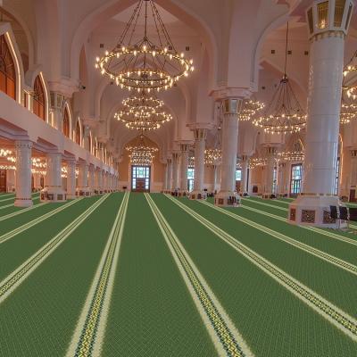 China OEM ODM Yes 100% PP Custom Printing Mosque Carpet for Prayer Room 550g/sqm for sale