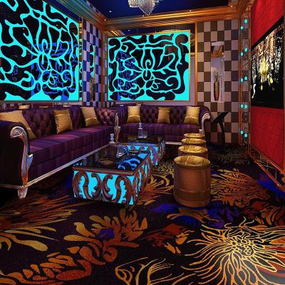 China Modern Moquette Axminster Design Wall to Wall 3D Carpet for Hotel Carpet Night Club Carpet for sale