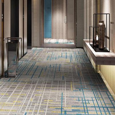 China Hotel Home Office Hallway Prayer Anti-Slip Nylon Printed Carpet with Loop Pile Design for sale