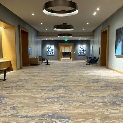 China 5 Star Hotel Flooring Medium Pile Customized Design Axminster Carpet for Meeting Room for sale