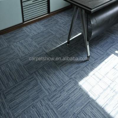 China Commercial 100% Polypropylene PVC Modular Carpet Tiles for Office Prayer Flooring for sale