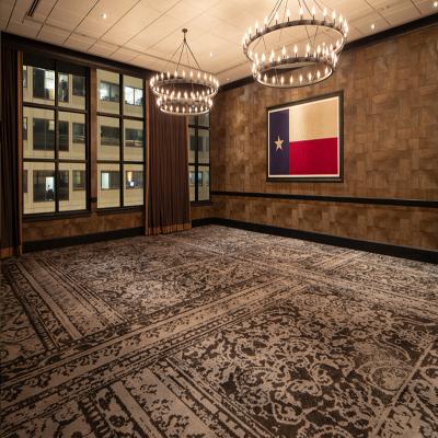 China Medium Pile Wall To Wall Carpet voor eind Hotel Banquet Hall Pile Gewicht 1000g-2606g/SQM Te koop