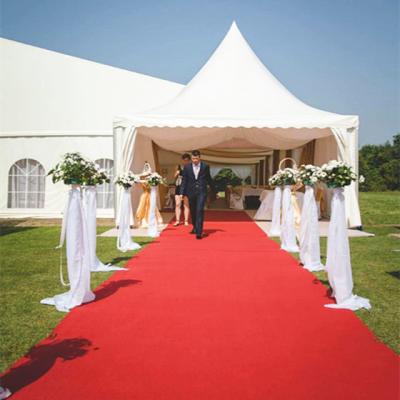 China Modern Luxury Red Carpet Runner for Wedding Prayer Home Car Party 100% Polyester for sale