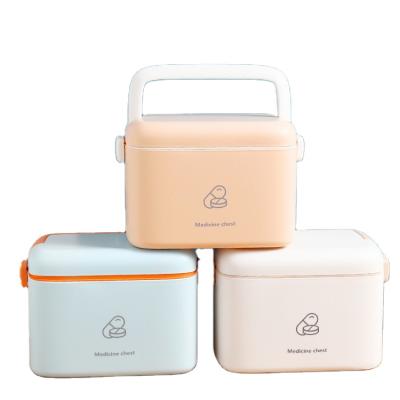 China Full set family large capacity kit viable small home medical first aid kit large medicine storage box emergency home box for sale