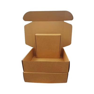 China Recycled materials custom mailer box high quality paper packages stomized biodegradable packaging boxes for sale