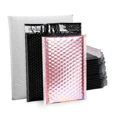 China Recyclable Custom Bubble Wrap Nice Printing No Smell Clothes Packaging Bubble Mailer For Clothes for sale