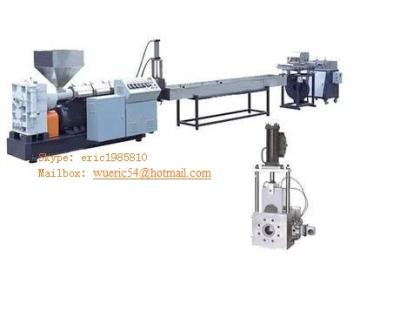 China Plant Pelletizer For PE PP ABS PET Nylon Pellets / Plastic Granulator Machine for sale