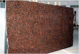 China Carmen Red Granite Stone For Kitchen Grooved Surface Finishing for sale