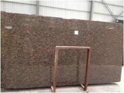 China Baltic Brown Granite Stone Slabs , Brown Black Granite Countertops for sale