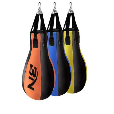 China New Design Fitness Gym Eco-Friendly Wholesale Man Exercise Kick Boxing PU Heavy Hanging Punching Sandbag Training for sale