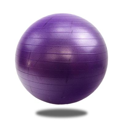 China Hot Sale Full Body Fitness Exercises RTS Gym Fitness Therapy Massage Anti Burst PVC Yoga Ball for sale