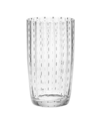 China Scandinavian Hot Selling Clear Hand Juice Water Drinking Glass Blown Tumbler With Pattern for sale