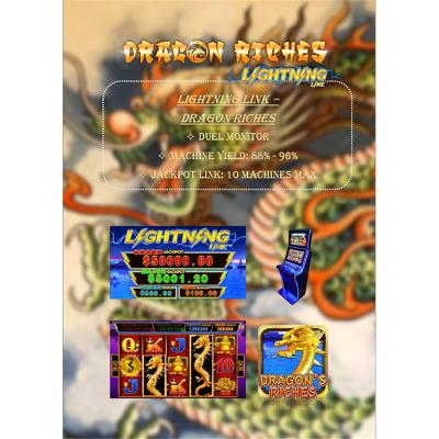 China Dragon's Wealth - Original Conole Wms550 Wms 550 Life Ignition Pro-Lightninng Gold Fox340 Pog Link Deluxe Smart Video Game Link Gold Dragon's Wealth for sale