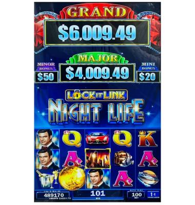 China Night Life-lock It Link Jackpot Link Vertical Multi Game Night Life-lock It Link for sale