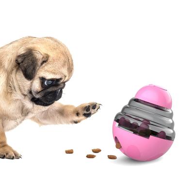 China Viable Dog Food Ball Cat Toy Tumbler Pet Puzzle Ball Leaking Toy for sale