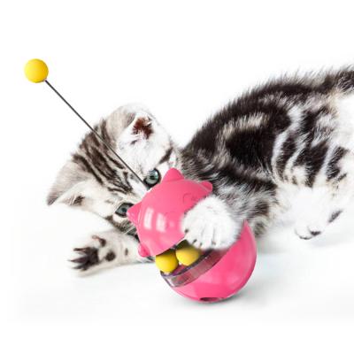 China Viable Cats Playing Toys Pet Food Treat Ball IQ Training Training Interactive Toy for sale