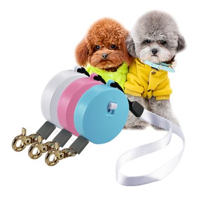 China Wholesale Portable Durable Retractable Automatic Retractable Dog Leash Stocked Pet Dog Leash for sale