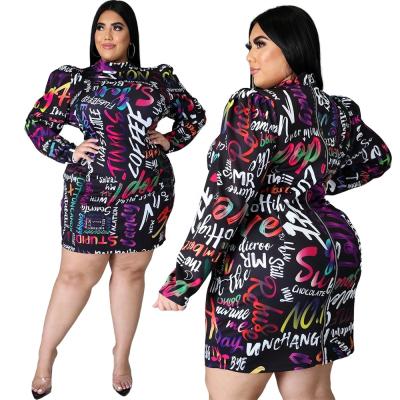 China XILAN XL0260 2021 Anti-Static New Arrivals Spring Plus Size Women Clothing Dress for sale