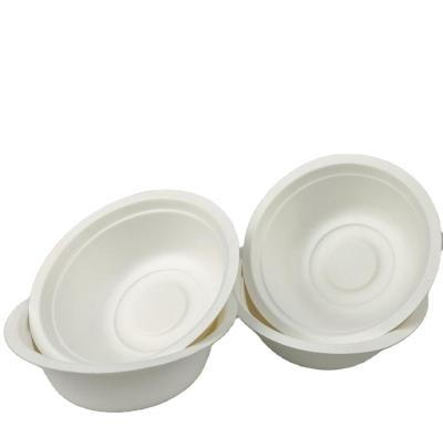 China Eco Friendly Sugarcane Bagasse Take Out Fast Food Containers Salad Bowl Microwavable for sale