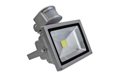 China Iluminación comercial brillante al aire libre de la luz de inundación de 30W PIR LED 90LM~100LM/W 60Hz Ra75 en venta