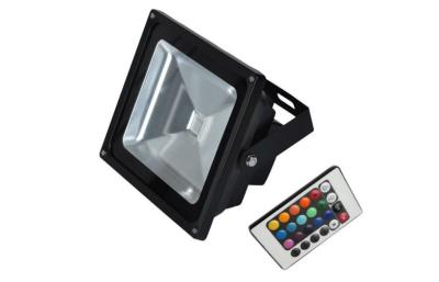 China 50000H brillante estupendo teledirigido largo de la luz de inundación de la vida útil 30W RGB LED 3000lm en venta