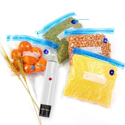 China Handheld Car Drop Shipping Food Saver Household Vacuum Sealer Machine for Fresh-keeping USB Charging Electronic Vacuum Machine for sale