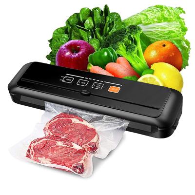 China Amazon Top Sale 220V 110V Household Commercial Portable Automatic Food Packaging Machine Vacuum Packing Sealer With Built-in Cutter for sale