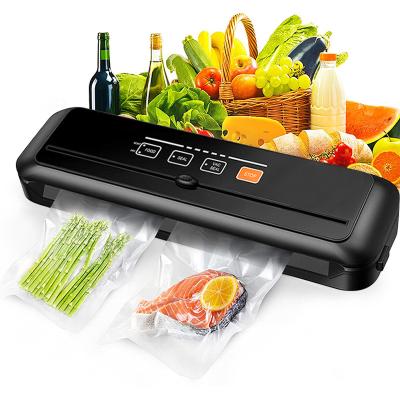 China Universal Commercial Sous Vide Handheld Automatic Household Top Vending Amazon Food Vacuum Sealer Machine with Built-in Cutter for sale