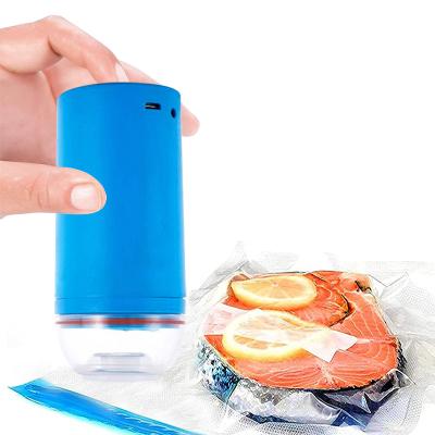 China Home Machine Electric Mini Vacuum Food Sealers Handheld Food Vacuum Sealer Use Small Kitchen Appliances USB Safe Portable Vacuum Sealer for sale