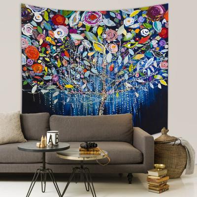 China New Design FabExcel Plain Home Decor Wall Hanging Mandala Tapestry Custom Size for sale