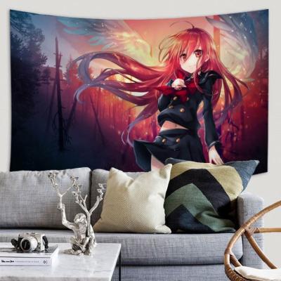 China The Plain Buti Anime Dragon Catcher Dreamy French Goblin Sun And Moon Islamic Religious Spiritual Wall Tapestry for sale