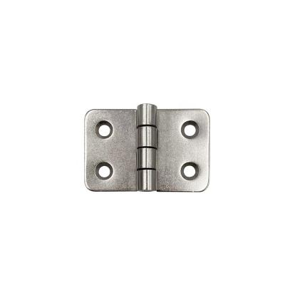 China High Quality Square Hinge 40*60*2.0mm Furniture Hinge Zinc Plating French Door Square End Hinge for sale