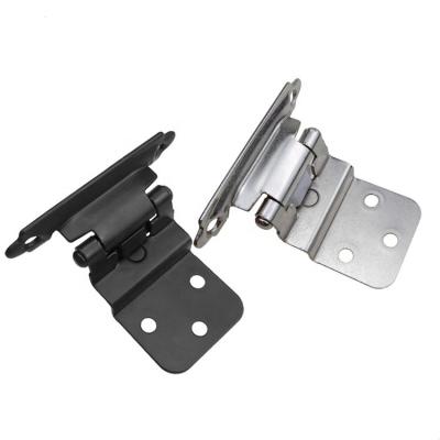 China 270 Degree Black Self Closing Narrow Metal Insert Concealed Door Hinges Automatically for sale