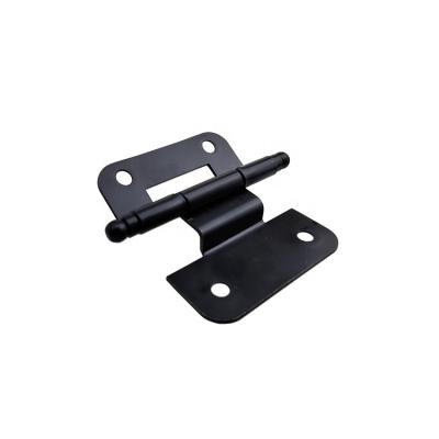 China Contemporary Mortise Furniture Hinges Black Non - Cranked Hinge For Door for sale