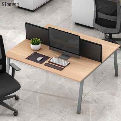 China Rectangular foldable desk for 4 person office desk furniture desk table EL-BNCHDSDK2816 for sale