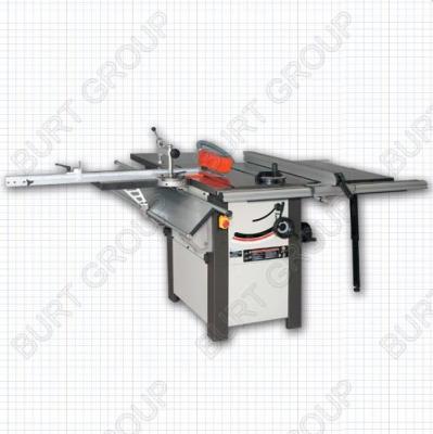 China DELUXE TABLE SAW 10 INCH horizontal WITH SLIDING TABLE AND EXTENSION TABLE for sale