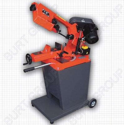 China MCB128SHD 5 INCH METAL CUTTING BANDSAW WITH SWIVEL ARC AND BI METAL SAW BLADE 94 x 45 x 54cm for machine head for sale