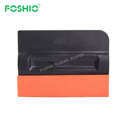 China Magnet Vinyl Tinting Squeegee Foshio Customize Magnetic Wrapping Squeegee Suede Felt Pro for sale