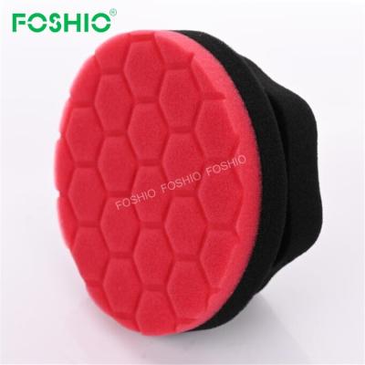 China Foshio Car Guard Handle Perfect Polishing Detailing Polishing Sponge Washing Clean Tools for sale