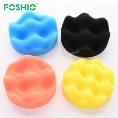 China Perfect Polishing Cleaning Tools Foshio Car Wash Sponge Polishing Pad Kit for sale