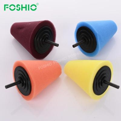 China Foshio Auto Care Wheel Hub Pad Perfect Polishing Detailing Foam For Drill for sale