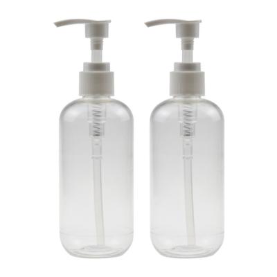 China Personal Care 200ml 250ml Plastic Pet Airless Press Airless Foaming Clear Foaming Pump Bottle 500ml Pump Bottle Clear Lotion Bottle With Pump for sale