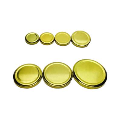 China Beverage Cap Golden Twise 38mm 43mm 48mm 58mm 63mm 70mm 82mm t/o Off Metal Lid for sale