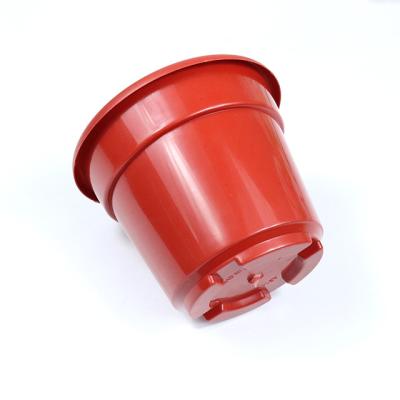 China Durable Material Plastic Plant Pot Decorative Plastic Gardening Flower Pot for sale