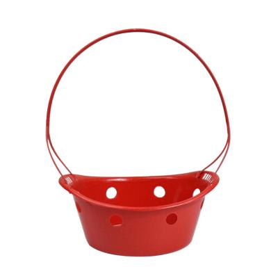 China Direct Sales Hot Selling Durable Material Garden Home Garden Decoration Hanging Baskets For Plants Outdoor Plastic for sale